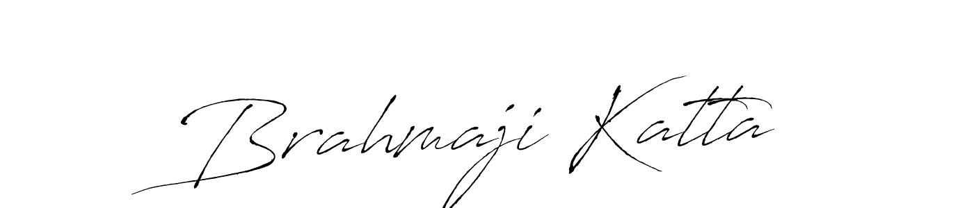 Antro_Vectra is a professional signature style that is perfect for those who want to add a touch of class to their signature. It is also a great choice for those who want to make their signature more unique. Get Brahmaji Katta name to fancy signature for free. Brahmaji Katta signature style 6 images and pictures png