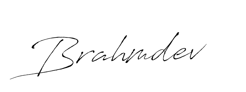 You should practise on your own different ways (Antro_Vectra) to write your name (Brahmdev) in signature. don't let someone else do it for you. Brahmdev signature style 6 images and pictures png