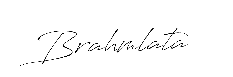 Create a beautiful signature design for name Brahmlata. With this signature (Antro_Vectra) fonts, you can make a handwritten signature for free. Brahmlata signature style 6 images and pictures png