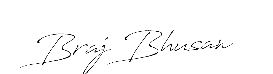 Design your own signature with our free online signature maker. With this signature software, you can create a handwritten (Antro_Vectra) signature for name Braj Bhusan. Braj Bhusan signature style 6 images and pictures png