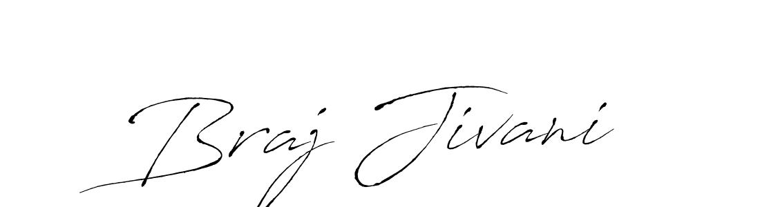 The best way (Antro_Vectra) to make a short signature is to pick only two or three words in your name. The name Braj Jivani include a total of six letters. For converting this name. Braj Jivani signature style 6 images and pictures png