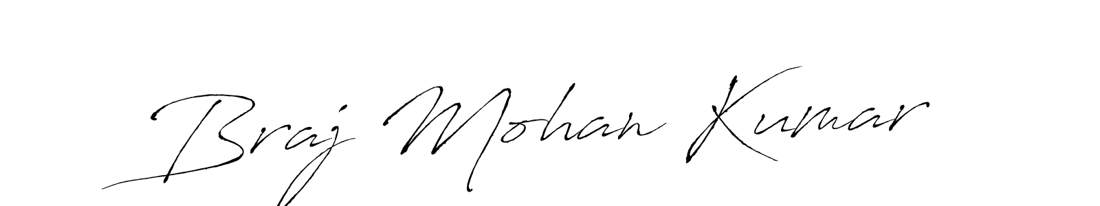 This is the best signature style for the Braj Mohan Kumar name. Also you like these signature font (Antro_Vectra). Mix name signature. Braj Mohan Kumar signature style 6 images and pictures png