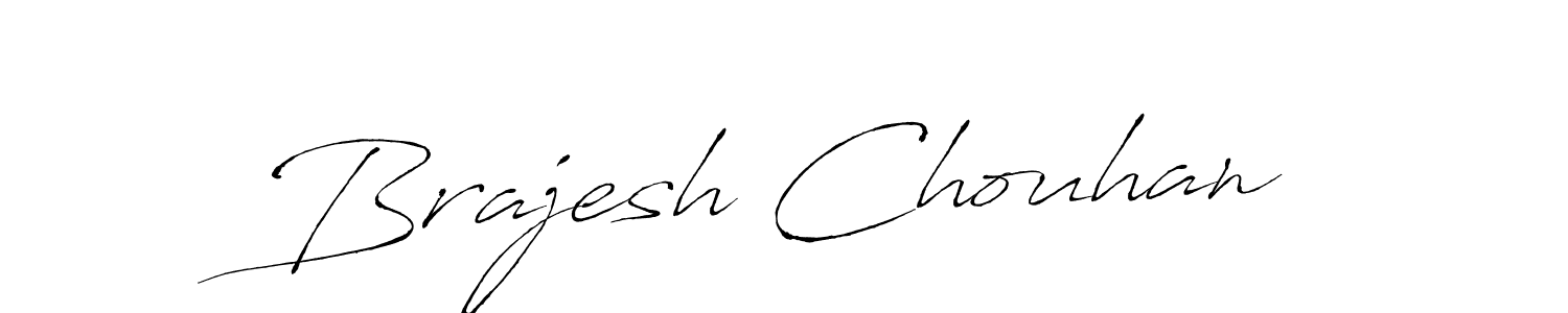 Make a beautiful signature design for name Brajesh Chouhan. With this signature (Antro_Vectra) style, you can create a handwritten signature for free. Brajesh Chouhan signature style 6 images and pictures png