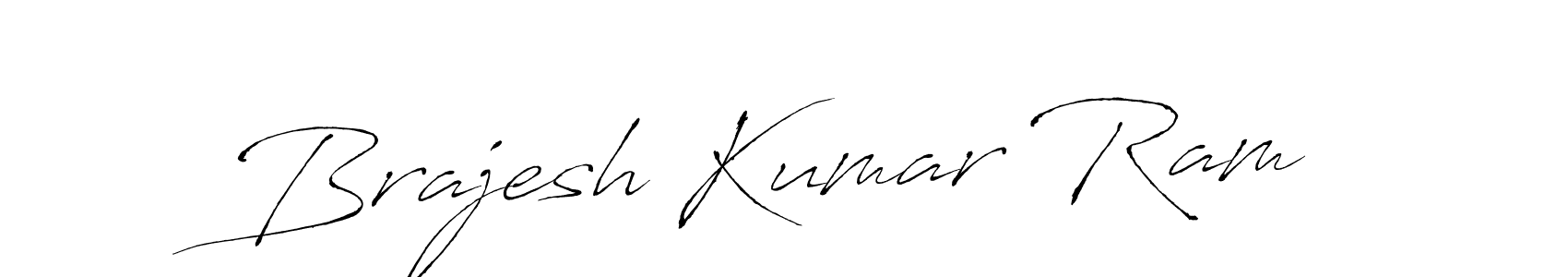 Design your own signature with our free online signature maker. With this signature software, you can create a handwritten (Antro_Vectra) signature for name Brajesh Kumar Ram. Brajesh Kumar Ram signature style 6 images and pictures png