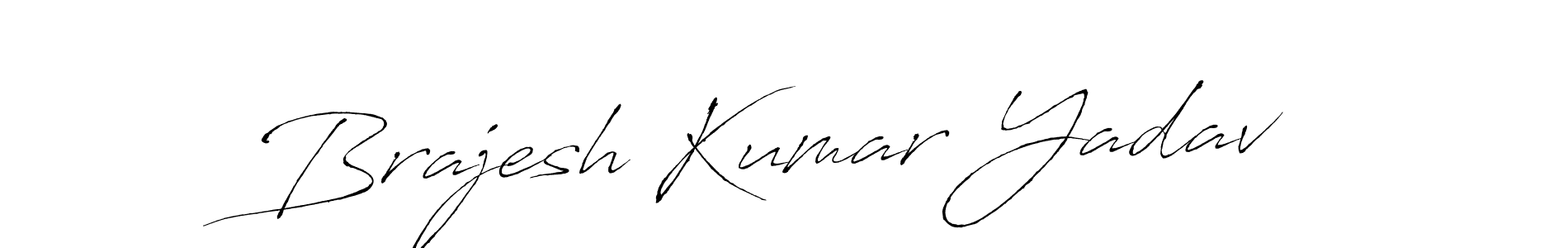 How to make Brajesh Kumar Yadav signature? Antro_Vectra is a professional autograph style. Create handwritten signature for Brajesh Kumar Yadav name. Brajesh Kumar Yadav signature style 6 images and pictures png