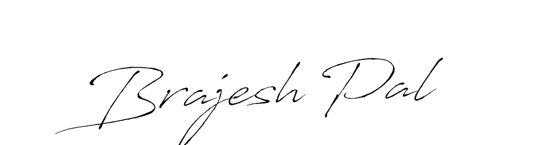 Brajesh Pal stylish signature style. Best Handwritten Sign (Antro_Vectra) for my name. Handwritten Signature Collection Ideas for my name Brajesh Pal. Brajesh Pal signature style 6 images and pictures png