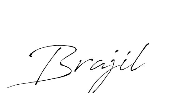 How to make Brajil name signature. Use Antro_Vectra style for creating short signs online. This is the latest handwritten sign. Brajil signature style 6 images and pictures png