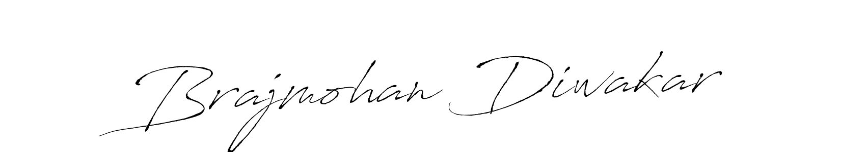 Also we have Brajmohan Diwakar name is the best signature style. Create professional handwritten signature collection using Antro_Vectra autograph style. Brajmohan Diwakar signature style 6 images and pictures png