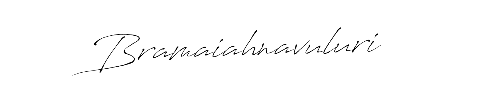 Use a signature maker to create a handwritten signature online. With this signature software, you can design (Antro_Vectra) your own signature for name Bramaiahnavuluri. Bramaiahnavuluri signature style 6 images and pictures png