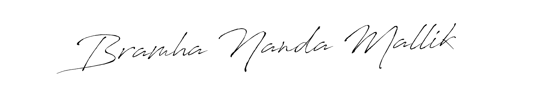 Design your own signature with our free online signature maker. With this signature software, you can create a handwritten (Antro_Vectra) signature for name Bramha Nanda Mallik. Bramha Nanda Mallik signature style 6 images and pictures png
