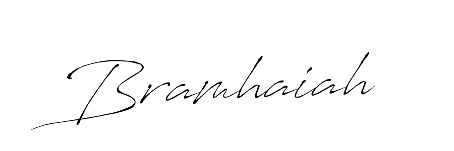 Also we have Bramhaiah name is the best signature style. Create professional handwritten signature collection using Antro_Vectra autograph style. Bramhaiah signature style 6 images and pictures png