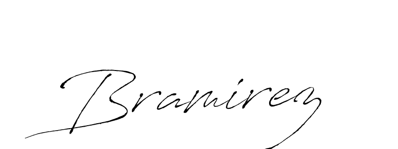 Create a beautiful signature design for name Bramirez. With this signature (Antro_Vectra) fonts, you can make a handwritten signature for free. Bramirez signature style 6 images and pictures png