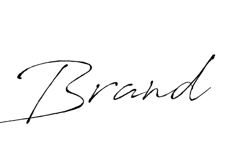 Make a beautiful signature design for name Brand. With this signature (Antro_Vectra) style, you can create a handwritten signature for free. Brand signature style 6 images and pictures png