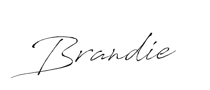 Use a signature maker to create a handwritten signature online. With this signature software, you can design (Antro_Vectra) your own signature for name Brandie. Brandie signature style 6 images and pictures png