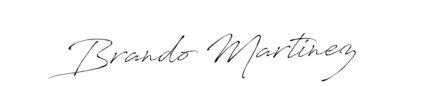 Create a beautiful signature design for name Brando Martinez. With this signature (Antro_Vectra) fonts, you can make a handwritten signature for free. Brando Martinez signature style 6 images and pictures png