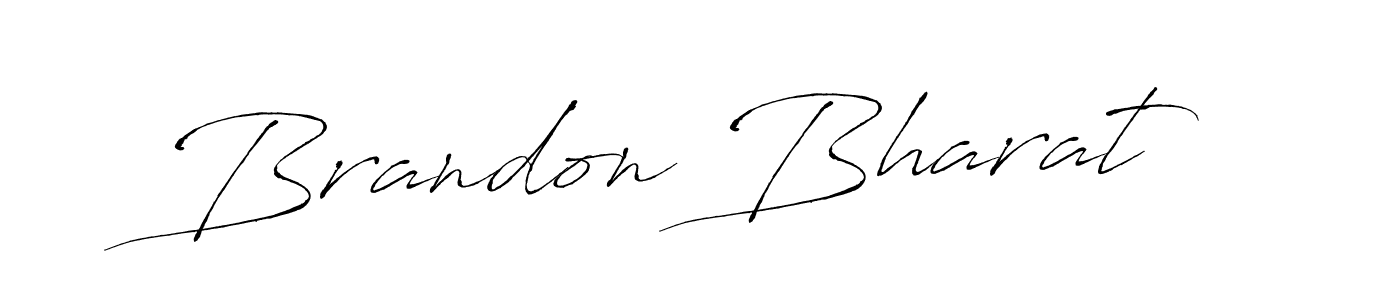 Design your own signature with our free online signature maker. With this signature software, you can create a handwritten (Antro_Vectra) signature for name Brandon Bharat. Brandon Bharat signature style 6 images and pictures png