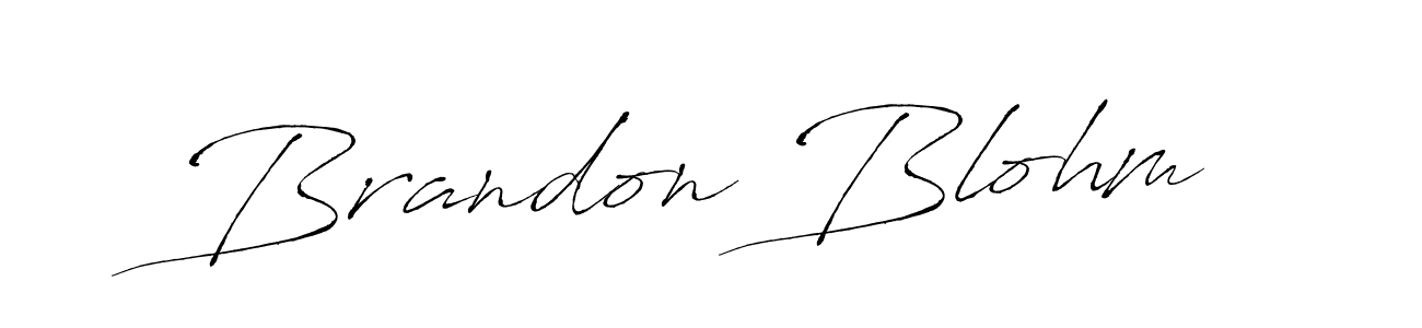 How to make Brandon Blohm signature? Antro_Vectra is a professional autograph style. Create handwritten signature for Brandon Blohm name. Brandon Blohm signature style 6 images and pictures png
