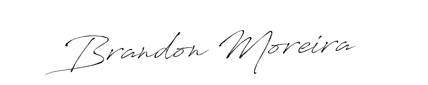 How to make Brandon Moreira signature? Antro_Vectra is a professional autograph style. Create handwritten signature for Brandon Moreira name. Brandon Moreira signature style 6 images and pictures png