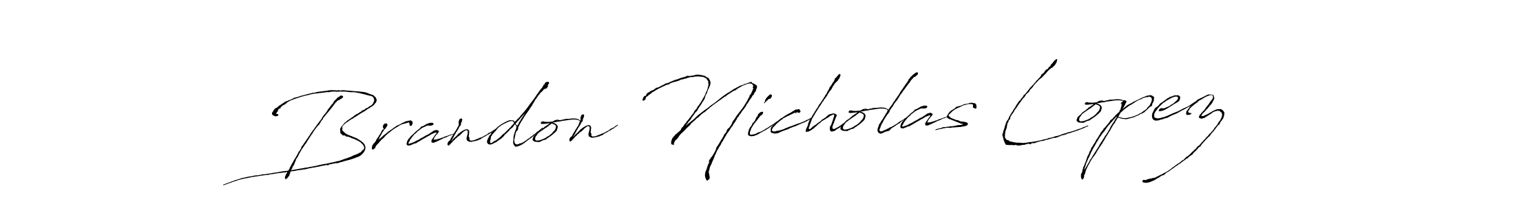 if you are searching for the best signature style for your name Brandon Nicholas Lopez. so please give up your signature search. here we have designed multiple signature styles  using Antro_Vectra. Brandon Nicholas Lopez signature style 6 images and pictures png