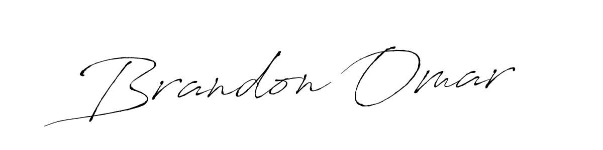 Make a beautiful signature design for name Brandon Omar. With this signature (Antro_Vectra) style, you can create a handwritten signature for free. Brandon Omar signature style 6 images and pictures png