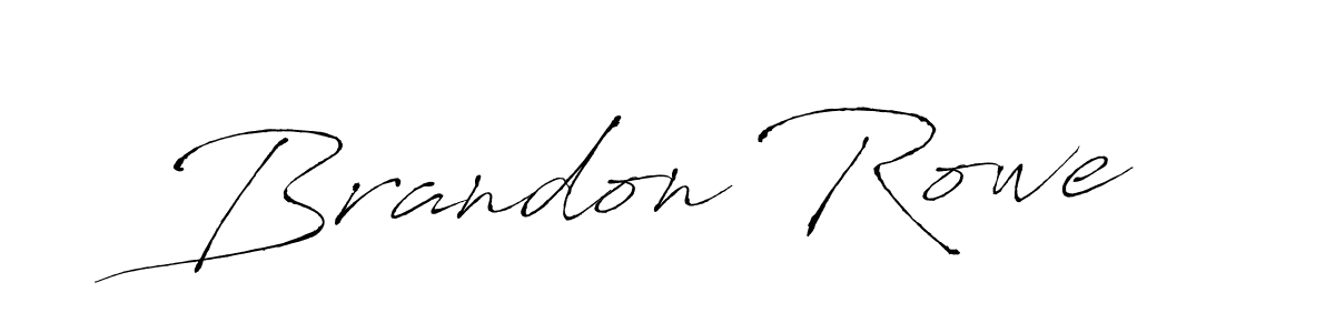 Brandon Rowe stylish signature style. Best Handwritten Sign (Antro_Vectra) for my name. Handwritten Signature Collection Ideas for my name Brandon Rowe. Brandon Rowe signature style 6 images and pictures png