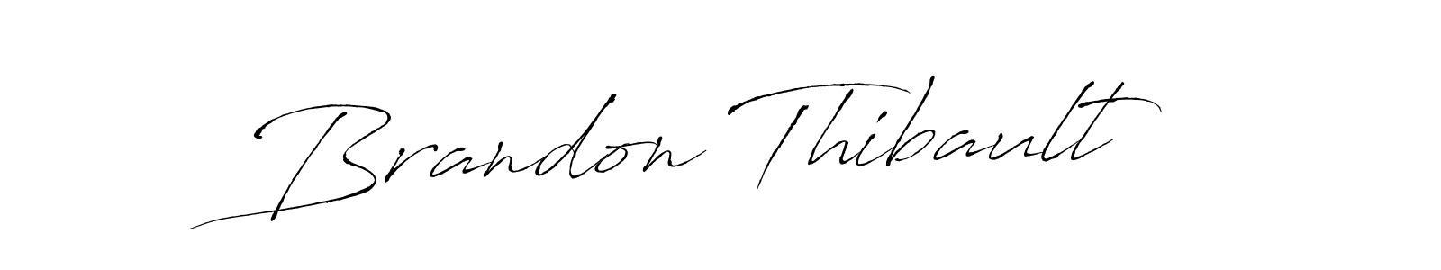 Design your own signature with our free online signature maker. With this signature software, you can create a handwritten (Antro_Vectra) signature for name Brandon Thibault. Brandon Thibault signature style 6 images and pictures png