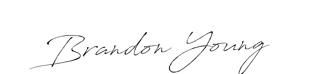 How to make Brandon Young name signature. Use Antro_Vectra style for creating short signs online. This is the latest handwritten sign. Brandon Young signature style 6 images and pictures png