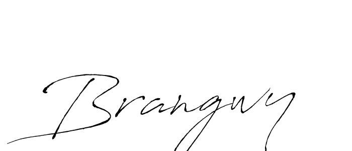 How to make Brangwy signature? Antro_Vectra is a professional autograph style. Create handwritten signature for Brangwy name. Brangwy signature style 6 images and pictures png