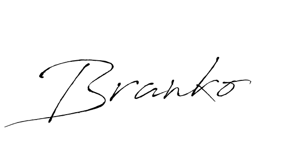 Branko stylish signature style. Best Handwritten Sign (Antro_Vectra) for my name. Handwritten Signature Collection Ideas for my name Branko. Branko signature style 6 images and pictures png