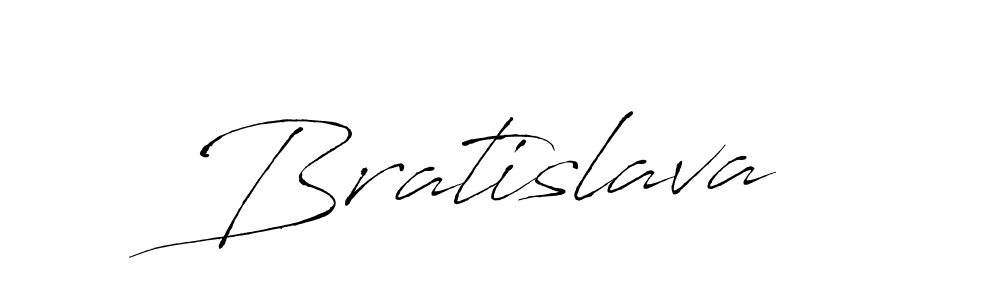 How to make Bratislava signature? Antro_Vectra is a professional autograph style. Create handwritten signature for Bratislava name. Bratislava signature style 6 images and pictures png