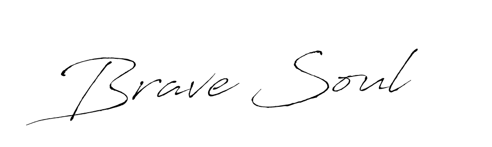 Brave Soul stylish signature style. Best Handwritten Sign (Antro_Vectra) for my name. Handwritten Signature Collection Ideas for my name Brave Soul. Brave Soul signature style 6 images and pictures png