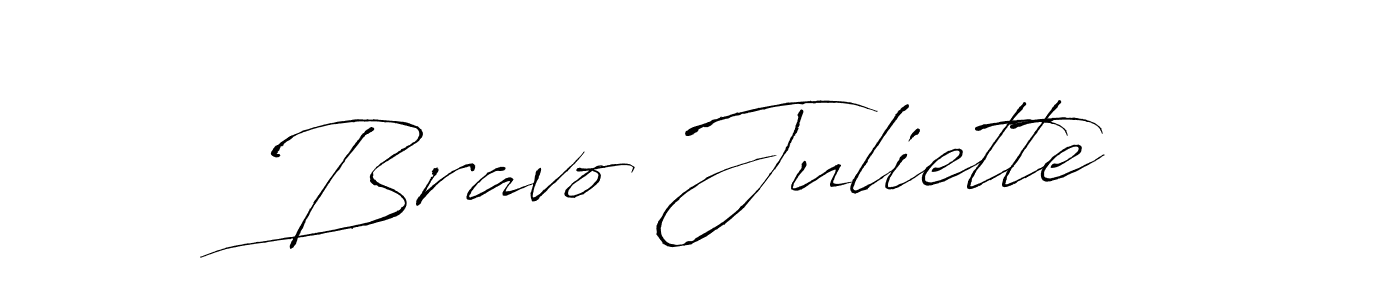 How to make Bravo Juliette signature? Antro_Vectra is a professional autograph style. Create handwritten signature for Bravo Juliette name. Bravo Juliette signature style 6 images and pictures png