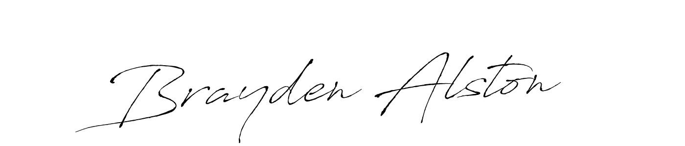 99+ Brayden Alston Name Signature Style Ideas | Fine Online Signature