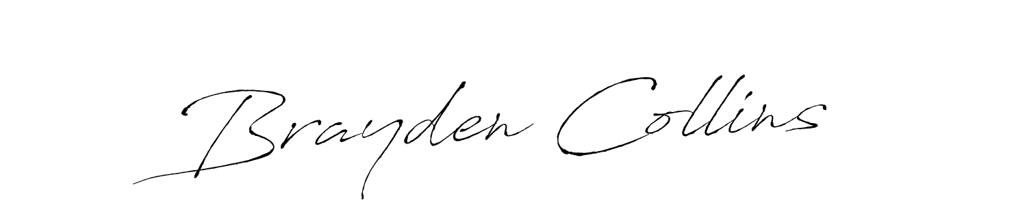 How to make Brayden Collins name signature. Use Antro_Vectra style for creating short signs online. This is the latest handwritten sign. Brayden Collins signature style 6 images and pictures png