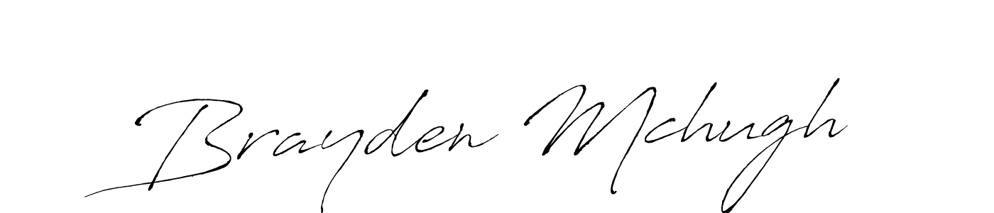 Create a beautiful signature design for name Brayden Mchugh. With this signature (Antro_Vectra) fonts, you can make a handwritten signature for free. Brayden Mchugh signature style 6 images and pictures png