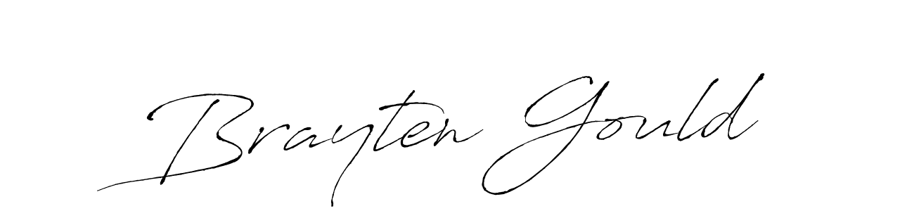 You should practise on your own different ways (Antro_Vectra) to write your name (Brayten Gould) in signature. don't let someone else do it for you. Brayten Gould signature style 6 images and pictures png