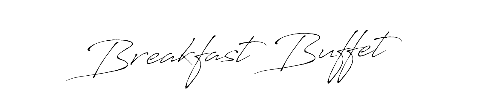 Use a signature maker to create a handwritten signature online. With this signature software, you can design (Antro_Vectra) your own signature for name Breakfast Buffet. Breakfast Buffet signature style 6 images and pictures png