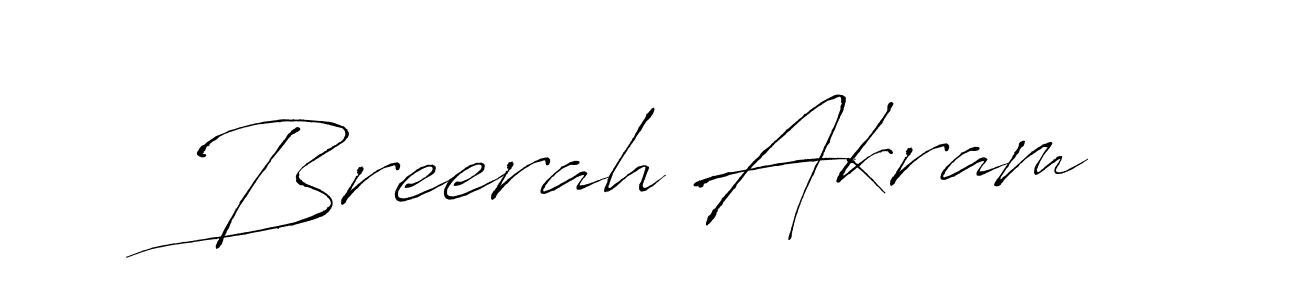 Also we have Breerah Akram name is the best signature style. Create professional handwritten signature collection using Antro_Vectra autograph style. Breerah Akram signature style 6 images and pictures png