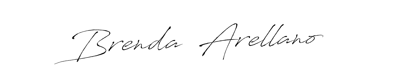 Design your own signature with our free online signature maker. With this signature software, you can create a handwritten (Antro_Vectra) signature for name Brenda  Arellano. Brenda  Arellano signature style 6 images and pictures png