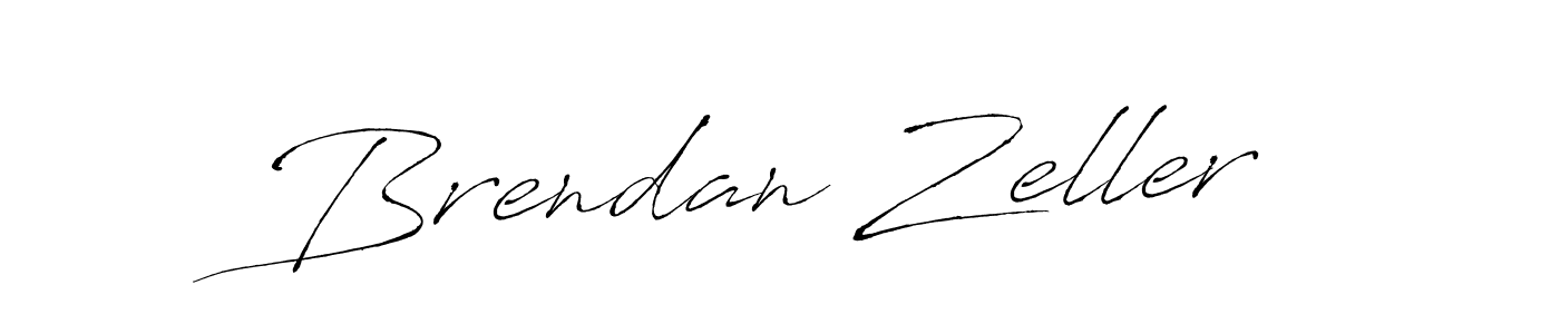 Design your own signature with our free online signature maker. With this signature software, you can create a handwritten (Antro_Vectra) signature for name Brendan Zeller. Brendan Zeller signature style 6 images and pictures png
