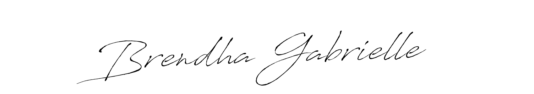 Also we have Brendha Gabrielle name is the best signature style. Create professional handwritten signature collection using Antro_Vectra autograph style. Brendha Gabrielle signature style 6 images and pictures png