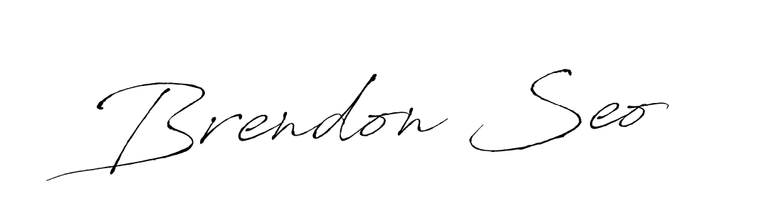 Also You can easily find your signature by using the search form. We will create Brendon Seo name handwritten signature images for you free of cost using Antro_Vectra sign style. Brendon Seo signature style 6 images and pictures png