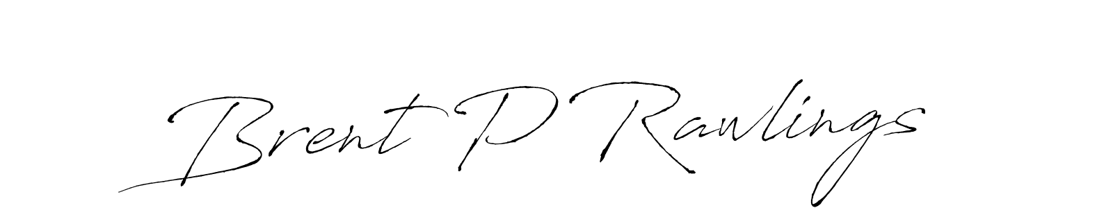 Design your own signature with our free online signature maker. With this signature software, you can create a handwritten (Antro_Vectra) signature for name Brent P Rawlings. Brent P Rawlings signature style 6 images and pictures png