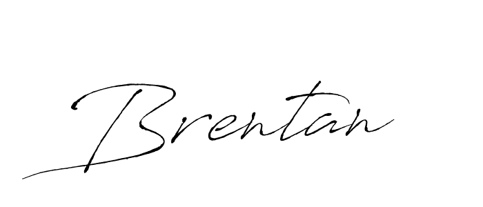 Create a beautiful signature design for name Brentan. With this signature (Antro_Vectra) fonts, you can make a handwritten signature for free. Brentan signature style 6 images and pictures png