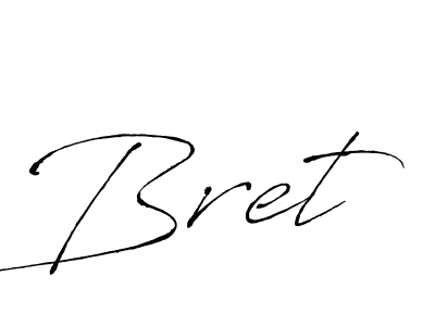 You should practise on your own different ways (Antro_Vectra) to write your name (Bret) in signature. don't let someone else do it for you. Bret signature style 6 images and pictures png