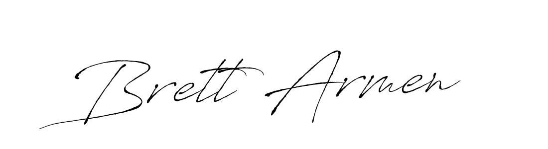 Similarly Antro_Vectra is the best handwritten signature design. Signature creator online .You can use it as an online autograph creator for name Brett Armen. Brett Armen signature style 6 images and pictures png