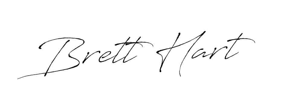 How to make Brett Hart signature? Antro_Vectra is a professional autograph style. Create handwritten signature for Brett Hart name. Brett Hart signature style 6 images and pictures png