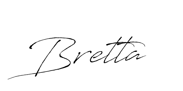 How to Draw Bretta signature style? Antro_Vectra is a latest design signature styles for name Bretta. Bretta signature style 6 images and pictures png