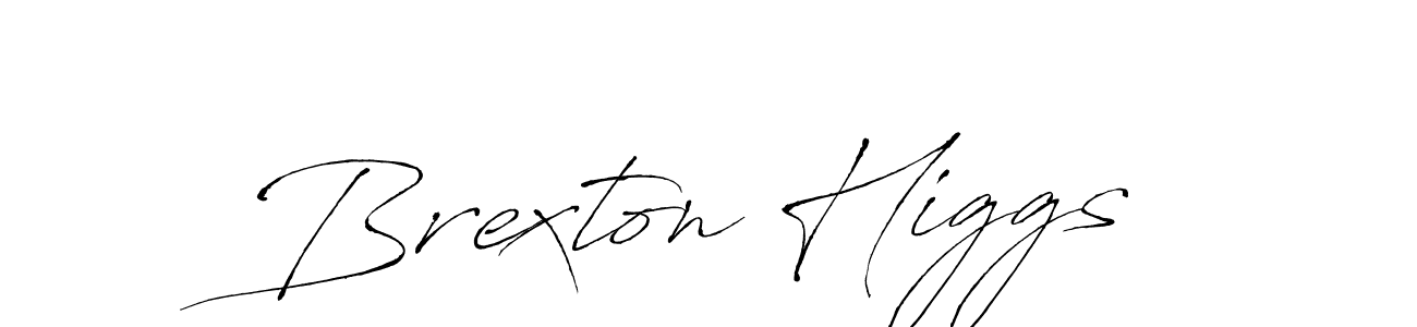 Create a beautiful signature design for name Brexton Higgs. With this signature (Antro_Vectra) fonts, you can make a handwritten signature for free. Brexton Higgs signature style 6 images and pictures png