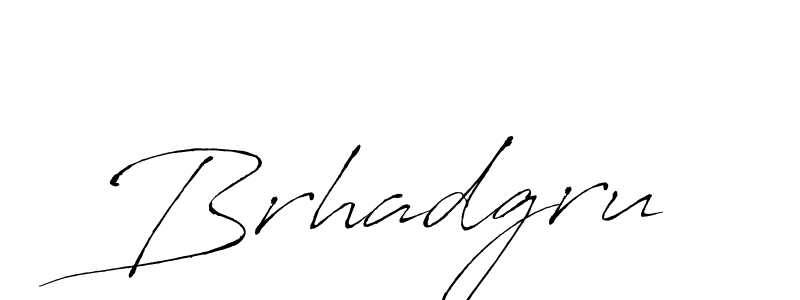 Create a beautiful signature design for name Brhadgru. With this signature (Antro_Vectra) fonts, you can make a handwritten signature for free. Brhadgru signature style 6 images and pictures png